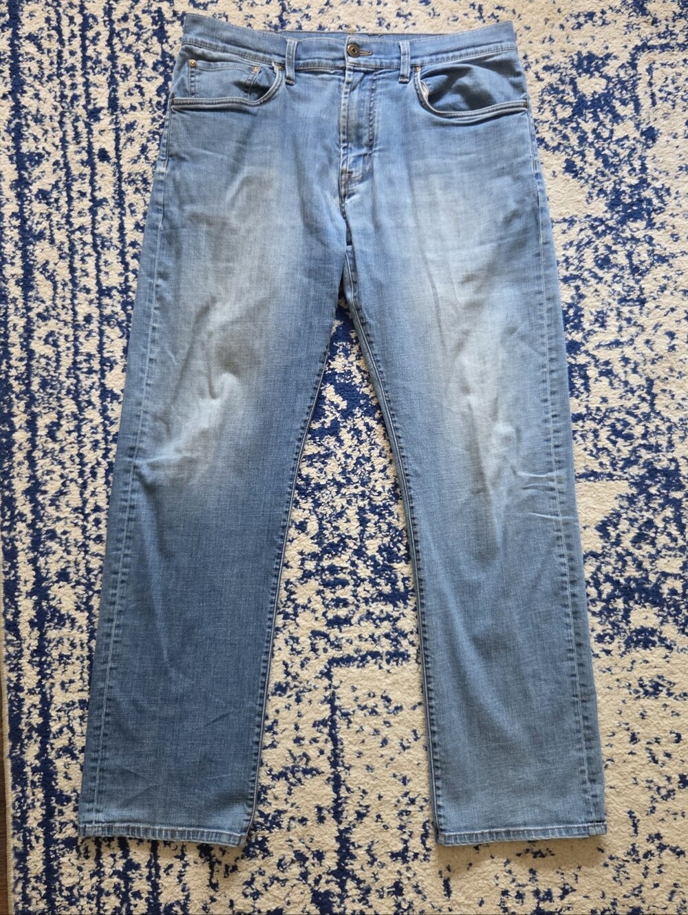Joseph Abboud Light Blue Straight Jeans